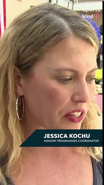 Watch these sporty seniors going for gold in a mock Olympic Games