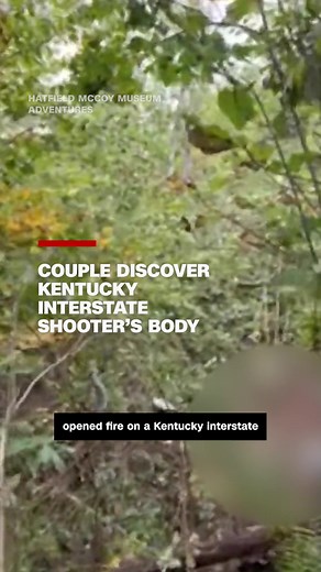Authorities believe the body of Joseph Couch, a suspect in the shooting of multiple people on the I-75 highway near London, Kentucky, has been discovered by Fred and Sheila McCoy. The couple had been searching for Couch for days, hoping for a piece of the reward being offered for his capture. #cnn #news #Kentucky