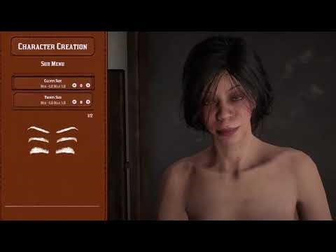 Redm || Red dead Roleplay Character Creation Sliders | Female | Ebonridge rp