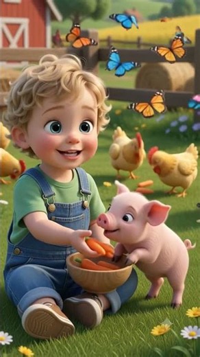 Bobo Bus Meets Farm Animals