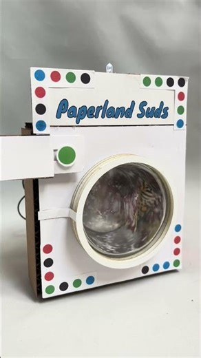 Paper Playground: Paper Washing Machine