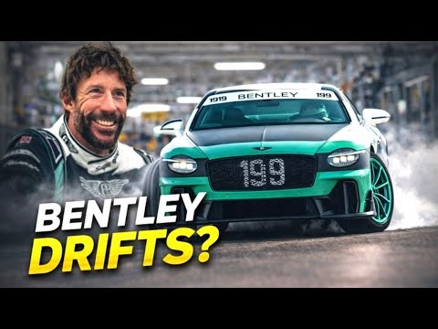 Why Bentley Let Travis Pastrana Push the Supersports to the Limit