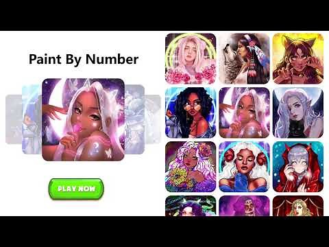 Happy Paint |Coloring Book App | Offline | Free Images | Family Games | Tap Color by Number