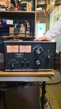 Ameritron AL-80A Amplifier on the Bench