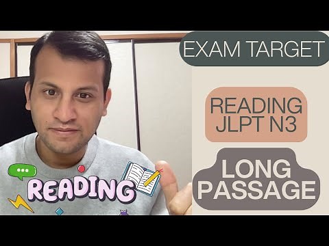 JLPT N3 Reading Solve techniques