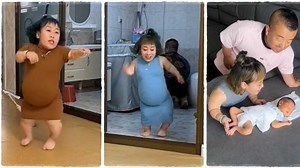 "She is very happy": Dwarf gives birth, shows her big baby bump in viral video