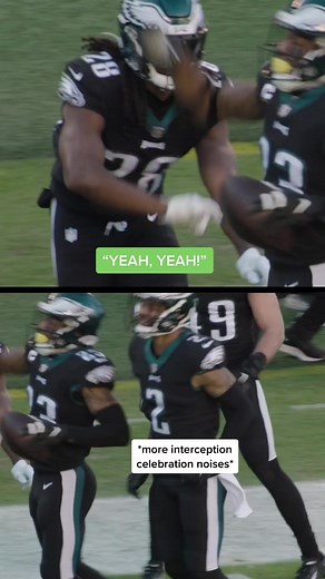 Anthony Harris Philadelphia Eagles Interception Celebrations