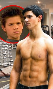 Taylor Lautner’s transformation 🚨