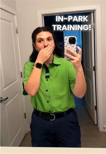 First day of in-park training!📸🎞️ #dcp #disneycollegeprogram