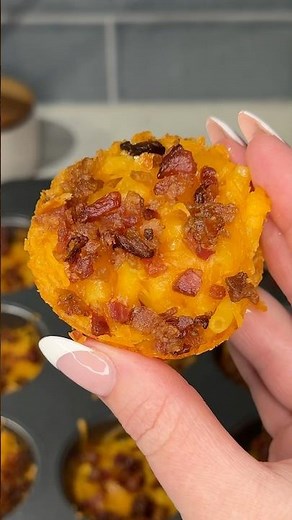 viral bacon mac and cheese bites recipe 🧀 #cooking #cheese #recipe #food #macandcheese #easyrecipe