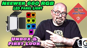 Watch Neewer 660 RGB LED Light with App Control Setup on Amazon Live