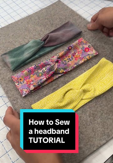 Easy Twisted Headband Sewing Tutorial for Beginners
