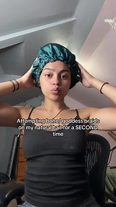 Boho Goddess Braids on Natural Curly Hair — Step-by-Step