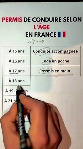 Le permis de conduire en France : âge et défis