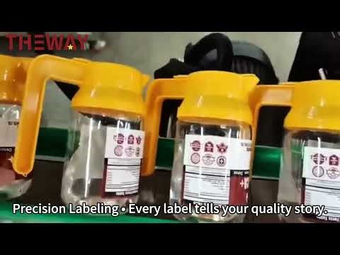 Smart Labeling, Flawless Efficiency – Syrup Bottle Labeling Machine, Perfecting Every Drop's Ritual