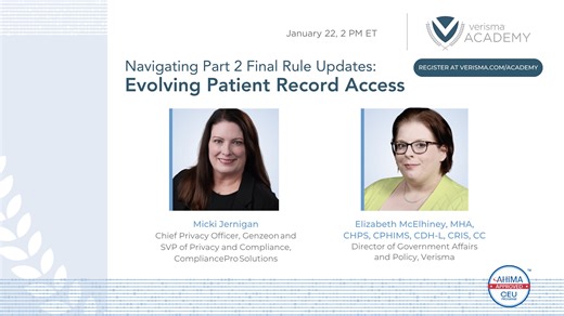 Navigating Part 2 Final Rule Updates: Evolving Patient Record Access