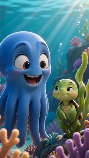 Opus the Octopus and the Turtle's Seaweed Hide-and-Seek