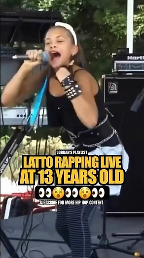 Latto performing live at 13 YEARS OLD 😵🤷🏽‍♂️💯 #latto #hiphop #rapper
