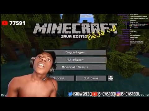 IShowSpeed Plays Minecraft