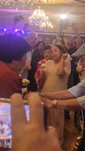 Nova Villa, Charo Santos and Barbie Forteza join birthday girl, Boots Anson Roa-Rodrigo on the dance floor on Friday. The veteran star and industry leader turned 81 years old, surrounded by friends from the showbiz industry. The celebration coincided with the launch of her memoir Grateful to benefit MOWELFUND, a non-profit organization that provides for the welfare of marginalized and undeserved workers in the film industry. | via Nathalie Tomada | Philippine Star