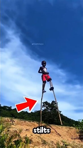 Why This Tribe Walks 3 Meter Above the Ground 😱😨