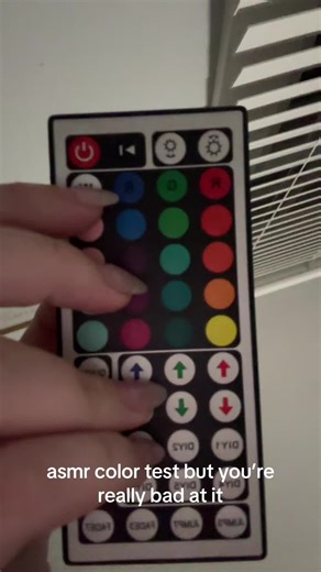 do you even know your colors bro #asmr #asmrtriggers #lofiasmr #asmrtest