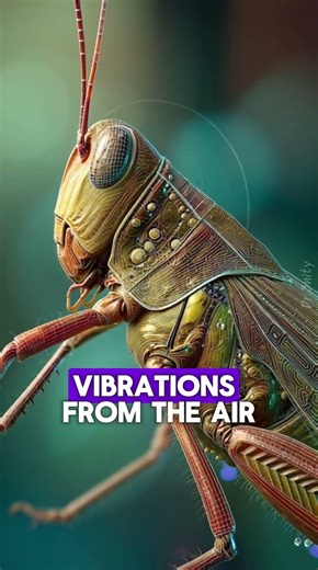 The Insect That Hears Through Its Legs 😳