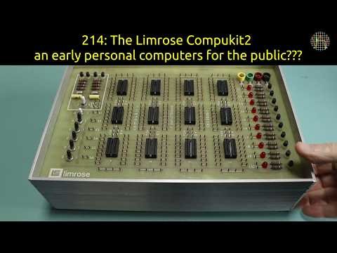 214 - The Limrose Compukit2 - an early personal computer for the public?