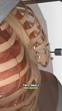 Pectus Excavatum Surgery ,Nuss Procedure (3D Animation) #3danimation #surgery #medical #pectus