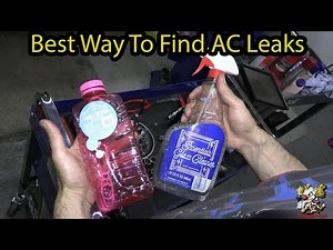 How To Find AC Leaks Using Compressed Air