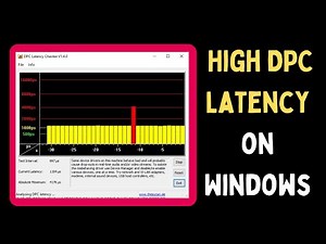 How to Fix High DPC Latency on Windows 11