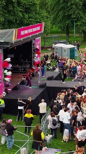The pink picnic over at Peel park Salford last weekend