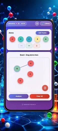 Build Molecules – Interactive Chemistry Learning App