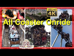 Plopsaland De Panne All Coaster Onride - Plopsaland De Panne alle achtbanen (POV) Alle Achterbahnen