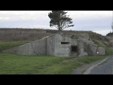 D-Day Normandy: Omaha Beach Bunker Looking Over Landing Area