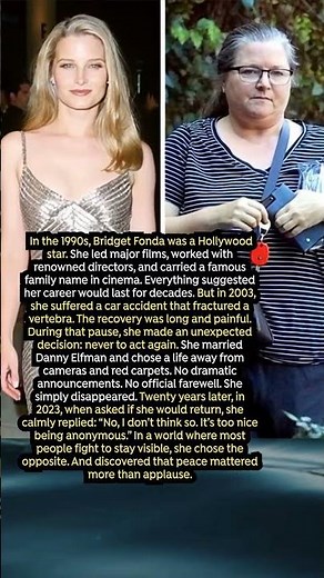The Actress Who Chose to Disappear
