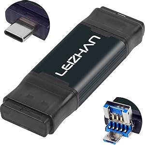 Amazon.com: leizhan Unidad flash USB 3.0 de 32 GB USB/Mirco/Type-C Memory Stick 3 en 1 OTG USB Stick Photo Stick Jump Drive para Android Smartphone, computadoras, MacBook, tabletas, PC : Electrónica