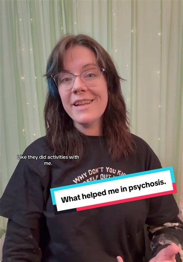 Replying to @Sarah F Here’s some of what my family did that helped me in psychosis - I hope it helps you, too. #psychosis #psychosisawareness #schizophrenia #schizoaffective #mentalhealthadvocate