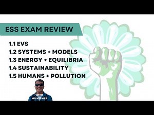 ESS Topic 1 review for 2017-2024 syllabus