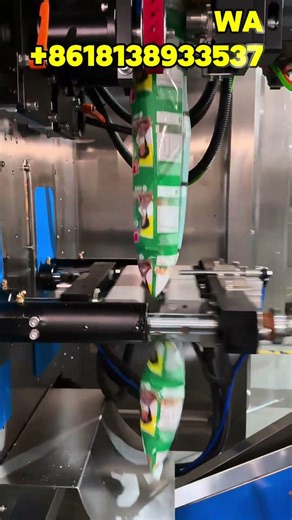 High speed snacks granules chips & peanut mixed nuts high output packing machinery. #machine #snack