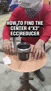 306K views · 3.2K reactions | How to find the center 4"X3" ECC reducer. #fabrication #steel #pipe #highlights #pipefitter | Christopher Rejano | Facebook