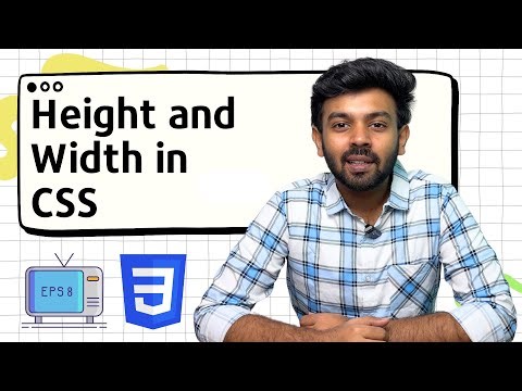 Height and Width in CSS | CSS for Beginners Ep - 8 | code io - Tamil