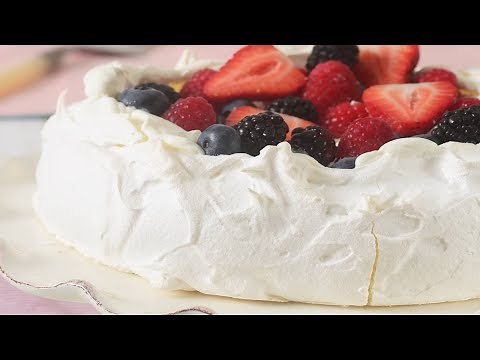 Pavlova Recipe Demonstration - Joyofbaking.com