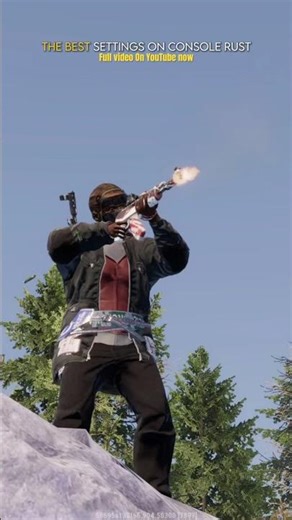 The best legit settings for a dot spray on rust console full video on my YouTube #rustgame #playrust