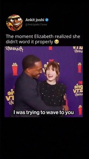 The most wholesome miscommunication on the red carpet 😭
