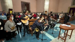 1.7K views · 96 reactions | Ayer 8 de enero con motivo de la celebración del Bautismo de Jesucristo se dió fin a las fiestas decembrinas. Por lo que el Pbro. José Luis García Bernal Párroco del Sagrario de Cd. Guzmán, invitó a la cuadrilla de Pastores Abajeños de Tuxpan a cantar sus caminatas y arrullos durante la celebración eucarística de las 8 de la noche en dicha localidad. #RedescubreTuCultura #Pastores #Abajeños | Tuxpan Cultural | Facebook