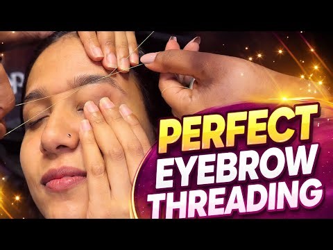 Eyebrow Threading Tutorial for Beginners || Learn how to Thread E...