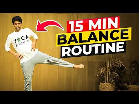 11 Balance Exercises for Seniors | Coordination, Stability & Injury Prevention | Saurabh Bothra Yoga