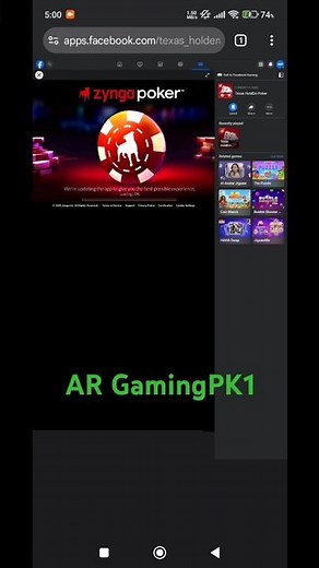 How to get Zynga Poker (Access Token) #shorts