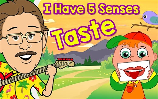 Taste Song | Sense of Taste 五感之味道味觉英文歌 (Jack Hartmann)